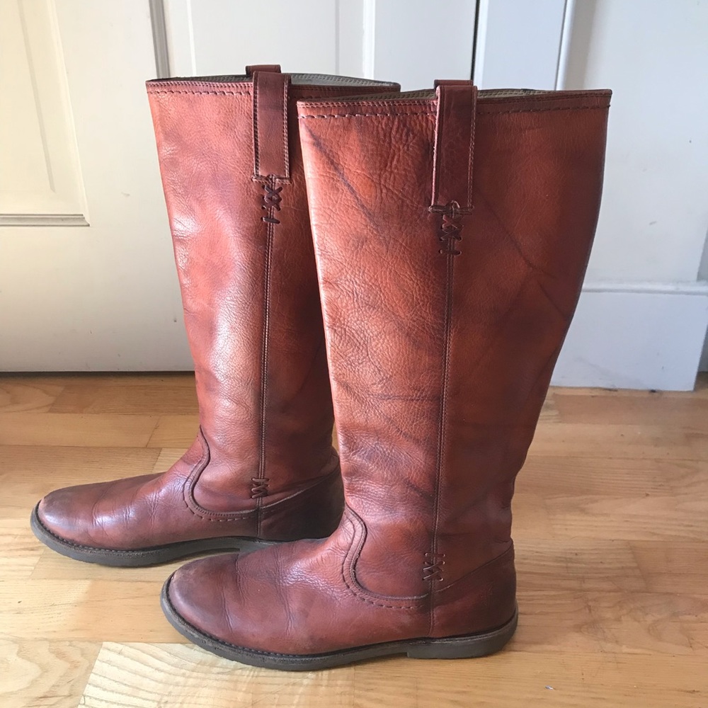 Frye boots Celia X Stitch
